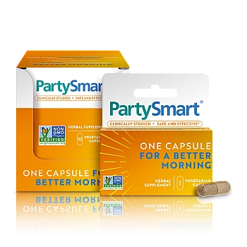 חמלאיה PartySmart תמיכה טבעית בכבד אחרי אירועים האלכוהול 10 כמוסות - מבית Himalaya