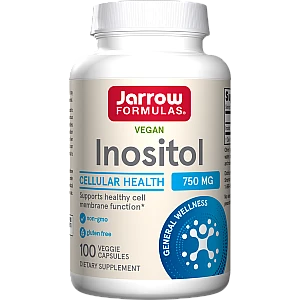 אינוזיטול טבעוני 750 מ"ג 100 כמוסות - מבית Jarrow Formulas אינוזיטול טבעוני 750 מ"ג 100 כמוסות - מבית Jarrow Formulas