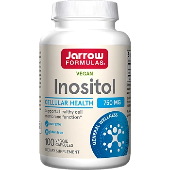 אינוזיטול טבעוני 750 מ"ג 100 כמוסות - מבית Jarrow Formulas