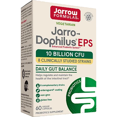 ג'ארו דופילוס 5 מיליארד מערכת פרוביוטית - 60 כמוסות - מבית Jarrow Formulas