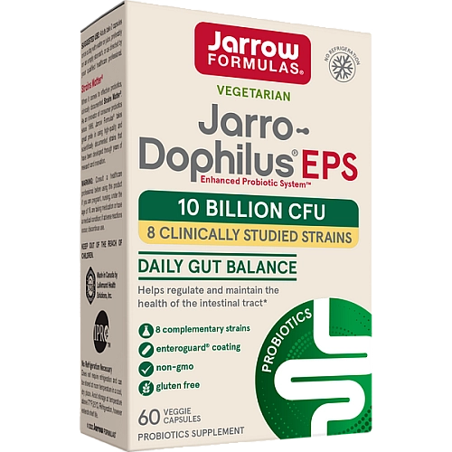 ג'ארו דופילוס 5 מיליארד מערכת פרוביוטית - 60 כמוסות - מבית Jarrow Formulas
