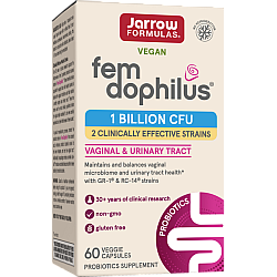 ג'ארו דופילוס לאישה 1 מיליארד מערכת פרוביוטית - 60 כמוסות - מבית Jarrow Formulas