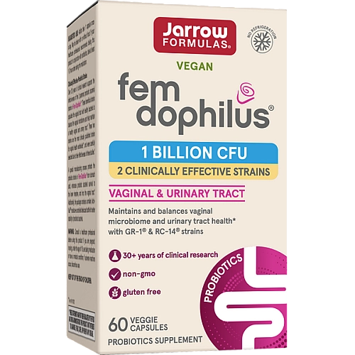 ג'ארו דופילוס לאישה 1 מיליארד מערכת פרוביוטית - 60 כמוסות - מבית Jarrow Formulas