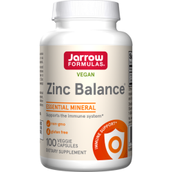 גיארו איזון אבץ טבעוני 100 כמוסות - מבית Jarrow Formulas