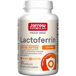 לקטופרין 250 מ"ג - 30 כמוסות - מבית Jarrow Formulas