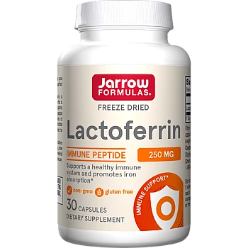 לקטופרין 250 מ"ג - 30 כמוסות - מבית Jarrow Formulas