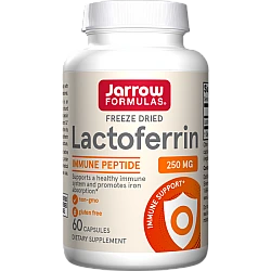 לקטופרין 250 מ"ג - 60 כמוסות - מבית Jarrow Formulas