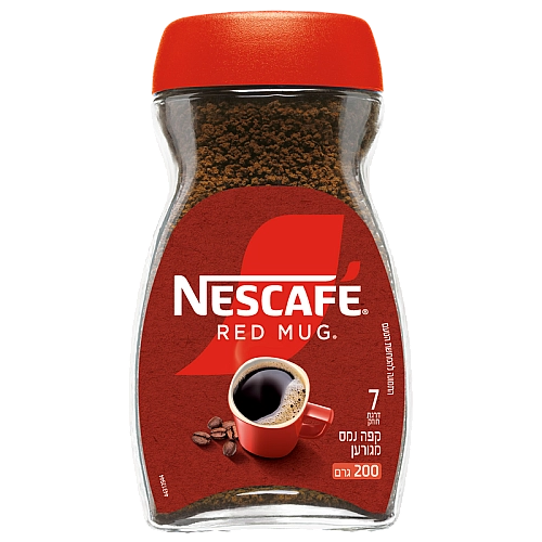 נסקפה רד מאג קפה נמס מיובש בהקפאה 200 גרם