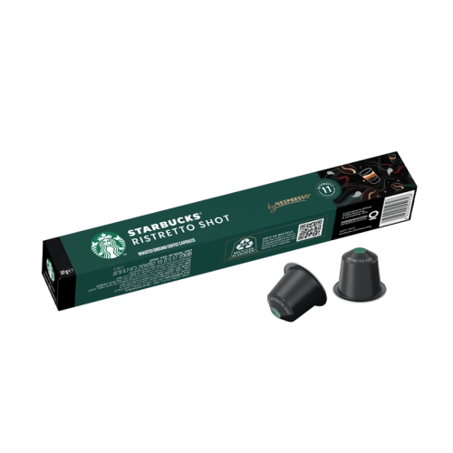 קפסולות סטארבקס RISTRETTO SHOT ריסטרטו - 10 קפסולות - מבית Starbucks