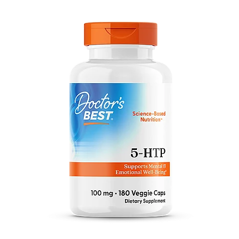 5-HTP הידרוקסי טריפטופן 100 מ"ג - 180 כמוסות - מבית Doctor's best