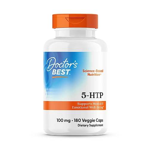 5-HTP הידרוקסי טריפטופן 100 מ"ג - 180 כמוסות - מבית Doctor's best