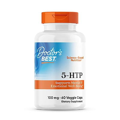 5-HTP הידרוקסי טריפטופן 100 מ"ג - 60 כמוסות - מבית Doctor's best