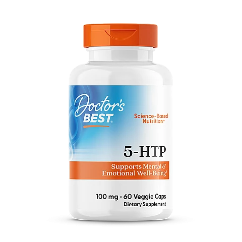 5-HTP הידרוקסי טריפטופן 100 מ"ג - 60 כמוסות - מבית Doctor's best 5-HTP הידרוקסי טריפטופן 100 מ"ג - 60 כמוסות - מבית Doctor's best