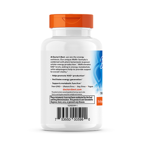 +NMN למנה 400 מ"ל 60 כמוסות - מבית Doctor's best