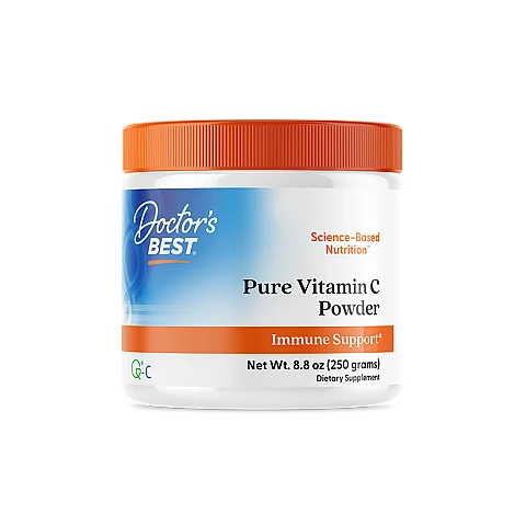 אבקת ויטמין C טהור 250 גרם - מבית Doctor's best