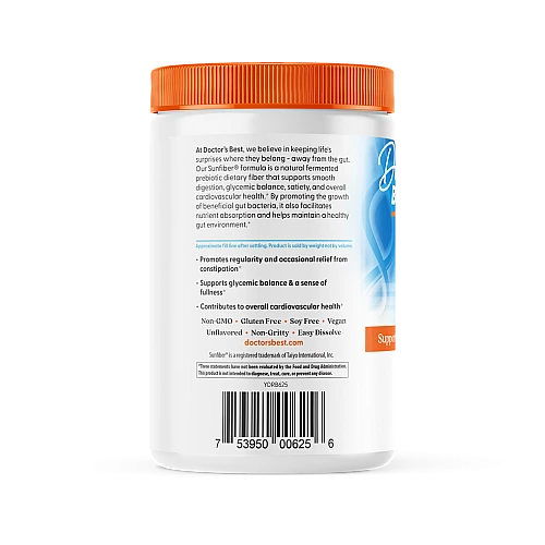 אבקת פרה-ביוטיקה ללא תוספת טעם 210 גרם - מבית Doctor's best