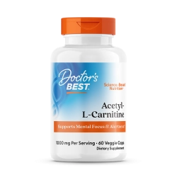 אצטיל ל-קרניטין 500 מ"ג 60 כמוסות - מבית Doctor's best