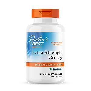 גינקו 120 מ"ג - 360 כמוסות מבית Doctor's best