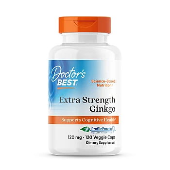 גינקו בילובה 120 מ"ג - 120 כמוסות מבית Doctor's best