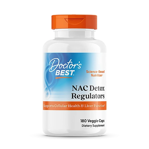 דטוקס NAC לניקוי רעלים באמצעות נ-אצטיל-ציסטאין - 180 כמוסות - מבית Doctor's best