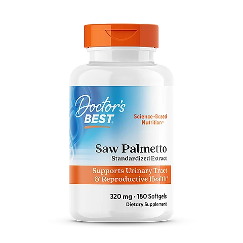 דקל ננסי תמצית מתוקננת 320 מ"ג 180 כמוסות - מבית Doctor's best דקל ננסי תמצית מתוקננת 320 מ"ג 180 כמוסות - מבית Doctor's best