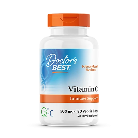 ויטמין C סי 500 מ"ג - 120 כמוסות - מבית Doctor's best ויטמין C סי 500 מ"ג - 120 כמוסות - מבית Doctor's best
