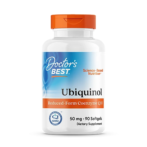 יוביקווינול 50 מ״ג - 90 כמוסות - מבית Doctor's best