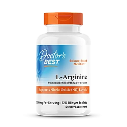 ל-ארגינין 500 מ"ג - 120 טבליות - מבית Doctor's best