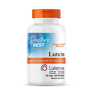 לוטאין 20 מ"ג עם זיאקסנתן - 60 כמוסות מבית Doctor's best