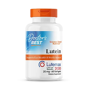 לוטאין 20 מ"ג עם זיאקסנתן - 60 כמוסות מבית Doctor's best