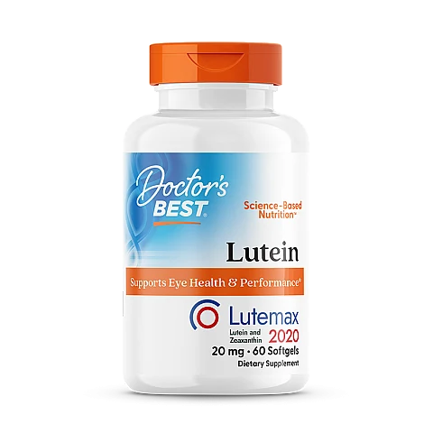 לוטאין 20 מ"ג עם זיאקסנתן - 60 כמוסות מבית Doctor's best לוטאין 20 מ"ג עם זיאקסנתן - 60 כמוסות מבית Doctor's best