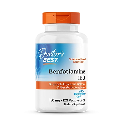 נפוטיאמין 150 מ"ג 120 כמוסות - מבית Doctor's best