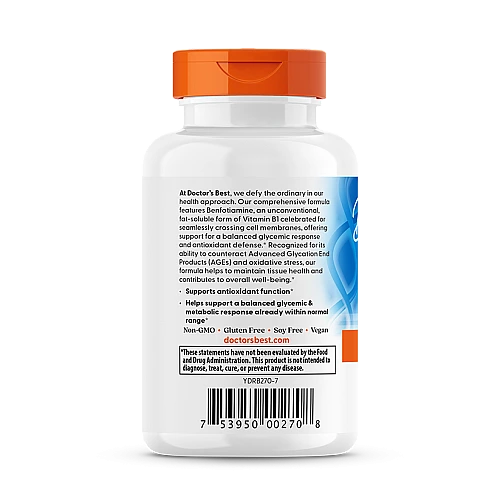 נפוטיאמין 300 מ"ג 60 כמוסות - מבית Doctor's best