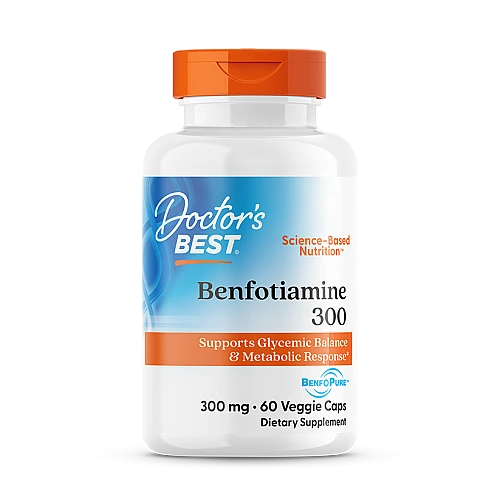 נפוטיאמין 300 מ"ג 60 כמוסות - מבית Doctor's best