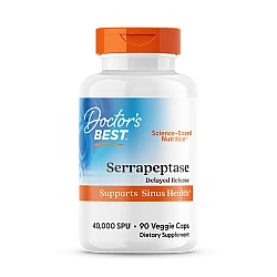 סראפפטאז 90 כמוסות - מבית Doctor's best
