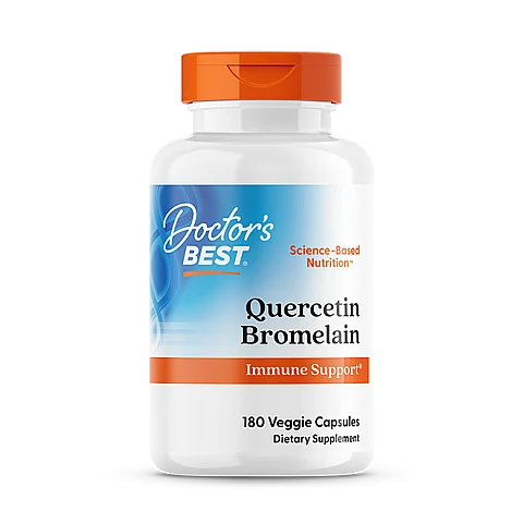 קוורצטין ברומליין 180 כמוסות - מבית Doctor's best קוורצטין ברומליין 180 כמוסות - מבית Doctor's best