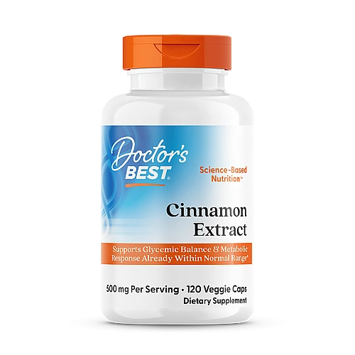 תמצית קינמון 250 מ"ג 120 כמוסות - מבית Doctor's best