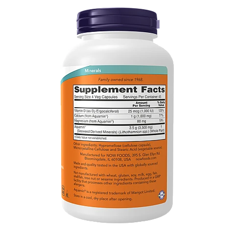 אצות מינרלים אדומות 180 כמוסות - מבית NOW FOODS אצות מינרלים אדומות 180 כמוסות - מבית NOW FOODS