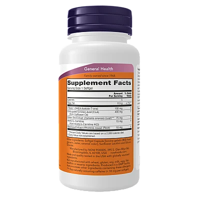 7-Keto-DHEA ג'ל 100 מ"ג 60 כמוסות - מבית NOW FOODS