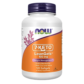 7-Keto-DHEA כמוסה ג'ל 100 מ"ג 120 כמוסות - מבית NOW FOODS