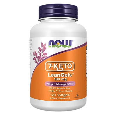 7-Keto-DHEA כמוסה ג'ל 100 מ"ג 120 כמוסות - מבית NOW FOODS