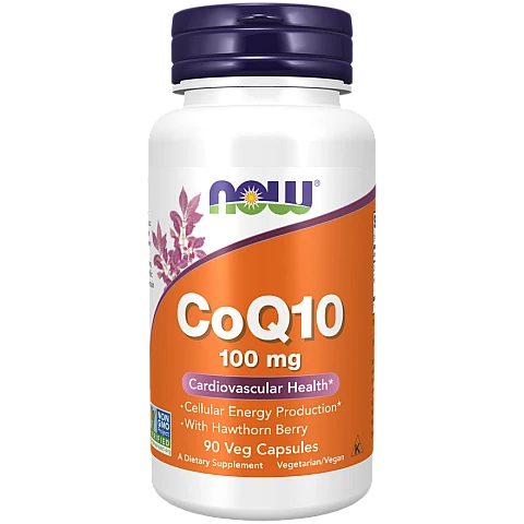 CoQ10 עם גרגירי עוזרר 100 מ"ג 90 כמוסות - מבית NOW FOODS CoQ10 עם גרגירי עוזרר 100 מ"ג 90 כמוסות - מבית NOW FOODS