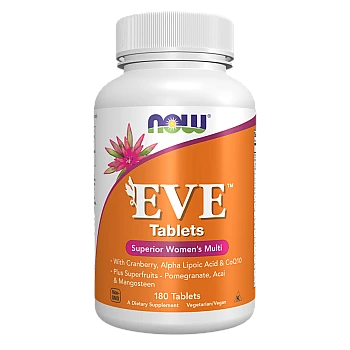 Eve מולטי ויטמין לנשים 180 טבליות - מבית NOW FOODS