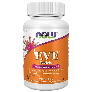 Eve מולטי ויטמין לנשים 90 טבליות - מבית NOW FOODS