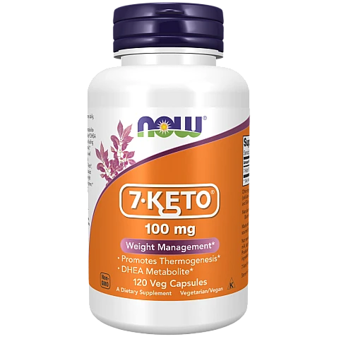 Keto-7 DHEA דיהה 7-קטו 100 מ"ג 120 כמוסות - מבית NOW FOODS