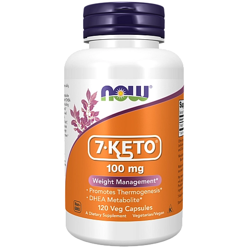 Keto-7 DHEA דיהה 7-קטו 100 מ"ג 120 כמוסות - מבית NOW FOODS