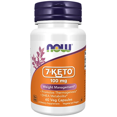 Keto-7 DHEA דיהה 7-קטו 100 מ"ג 60 כמוסות - מבית NOW FOODS