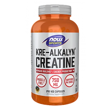 Kre-Alkalyn קרי-אלקלין קריאטין 240 כמוסות - מבית NOW FOODS