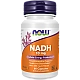 NADH תמיכה במעבירים עצביים 10 מ"ג 60 כמוסות - מבית NOW FOODS