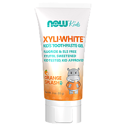 Xyli-White משחת שיניים ג'ל לילדים בטעם תפוז 85 גרם - מבית NOW FOODS